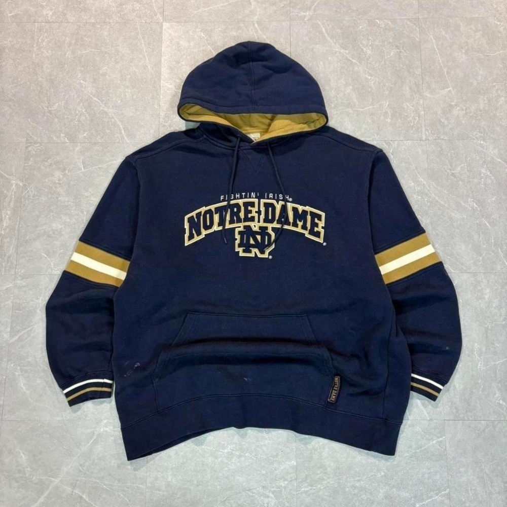 1990's Lee sport heavyweight notre dame university hoodie